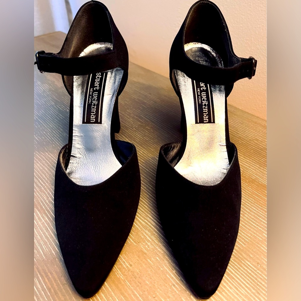 Stuart Weitzman Black Evening Shoe